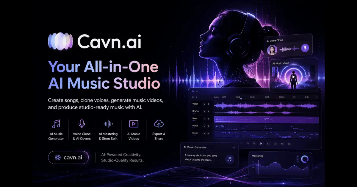 CAVN AI - AI Music Generator screenshot 1
