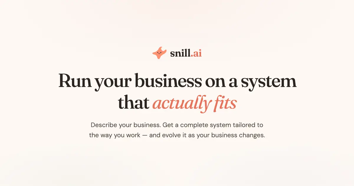 Snill.ai screenshot 1