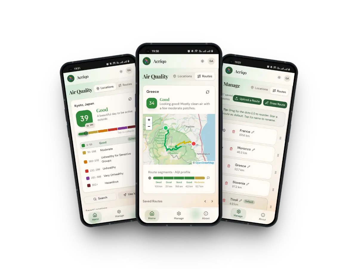 Aeriqo screenshot 1