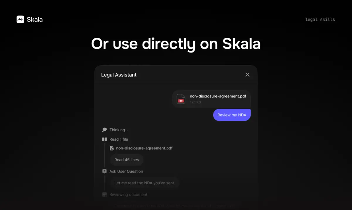 Legal Skills for AI screenshot 3