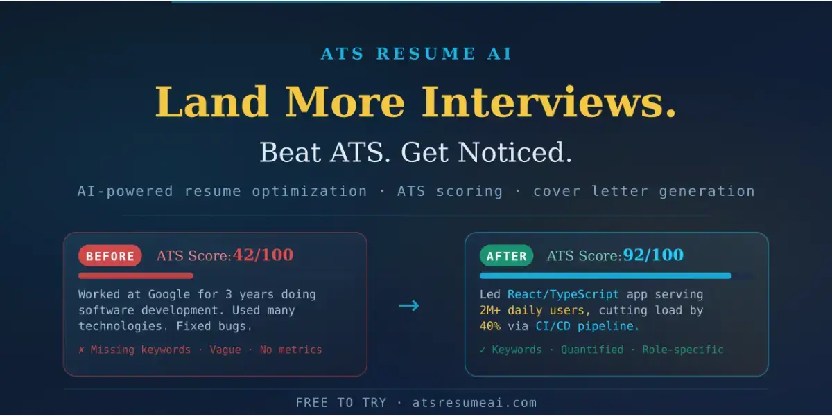 ATS Resume AI screenshot 1