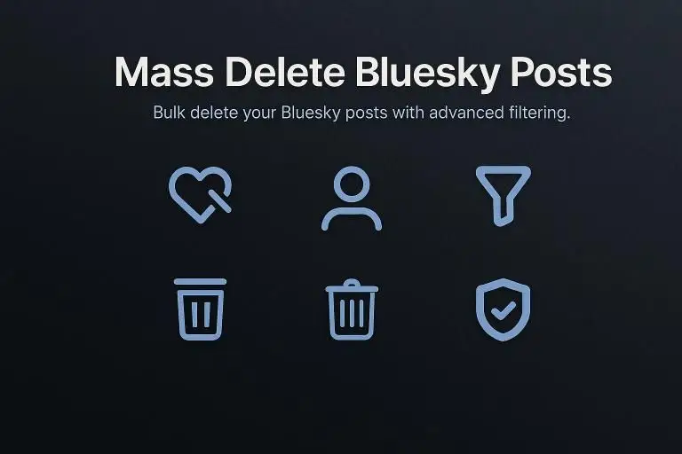 BskyDelete screenshot 2
