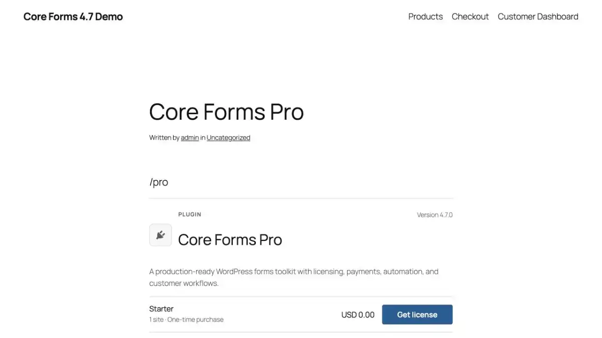 Core Forms screenshot 4
