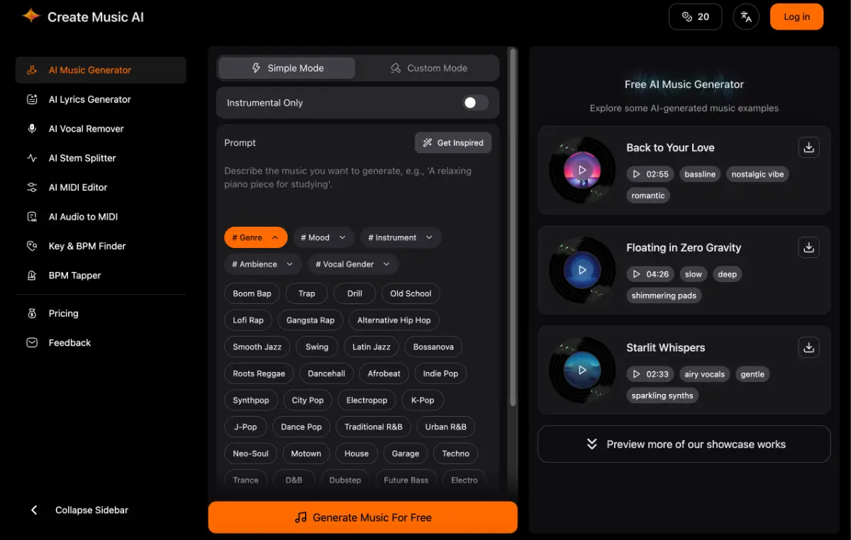 Create Music AI screenshot 2