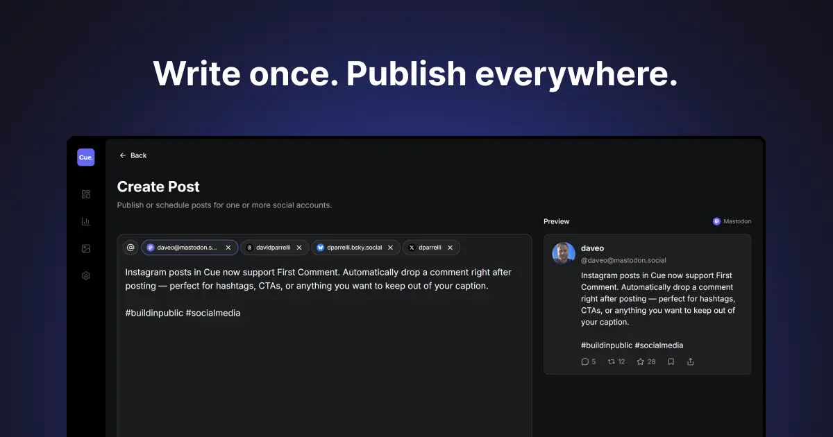 Cue screenshot 3