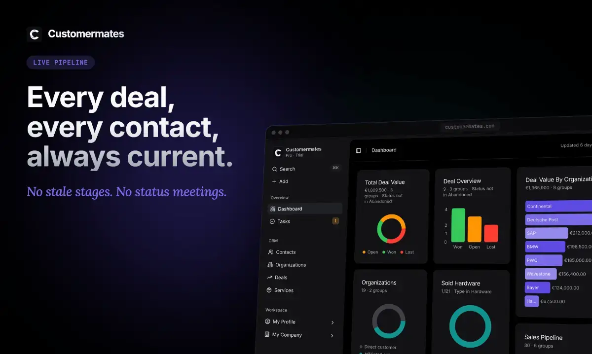 Customermates screenshot 2