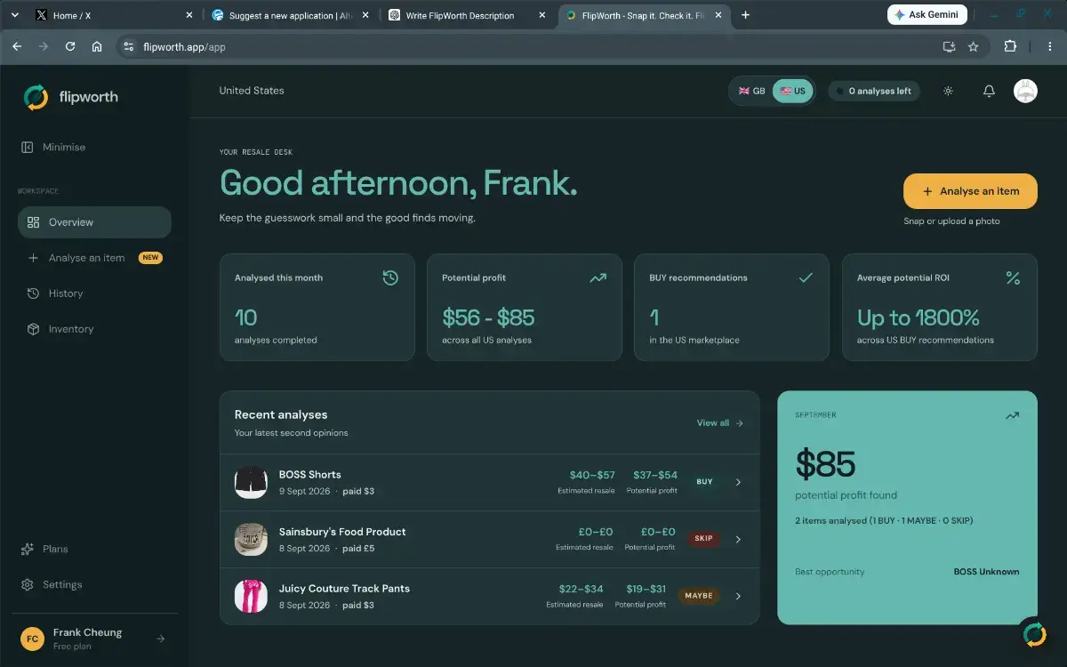 FLIPWORTH screenshot 1