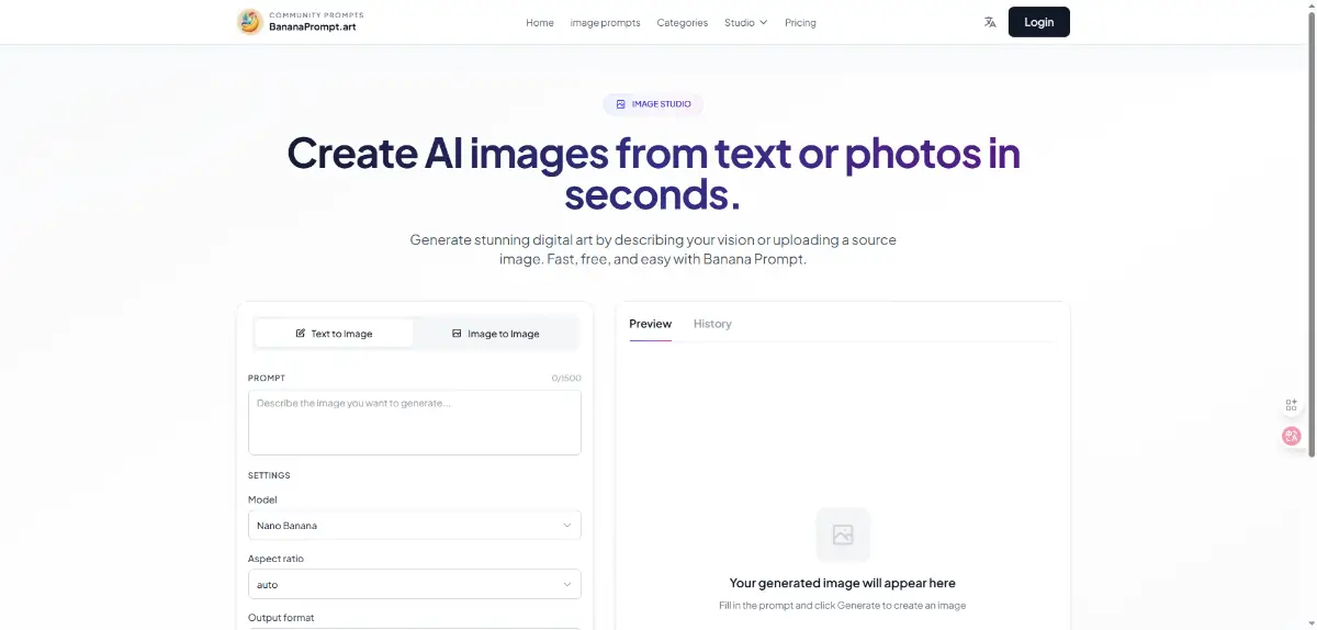 Free Nano Banana prompts screenshot 3