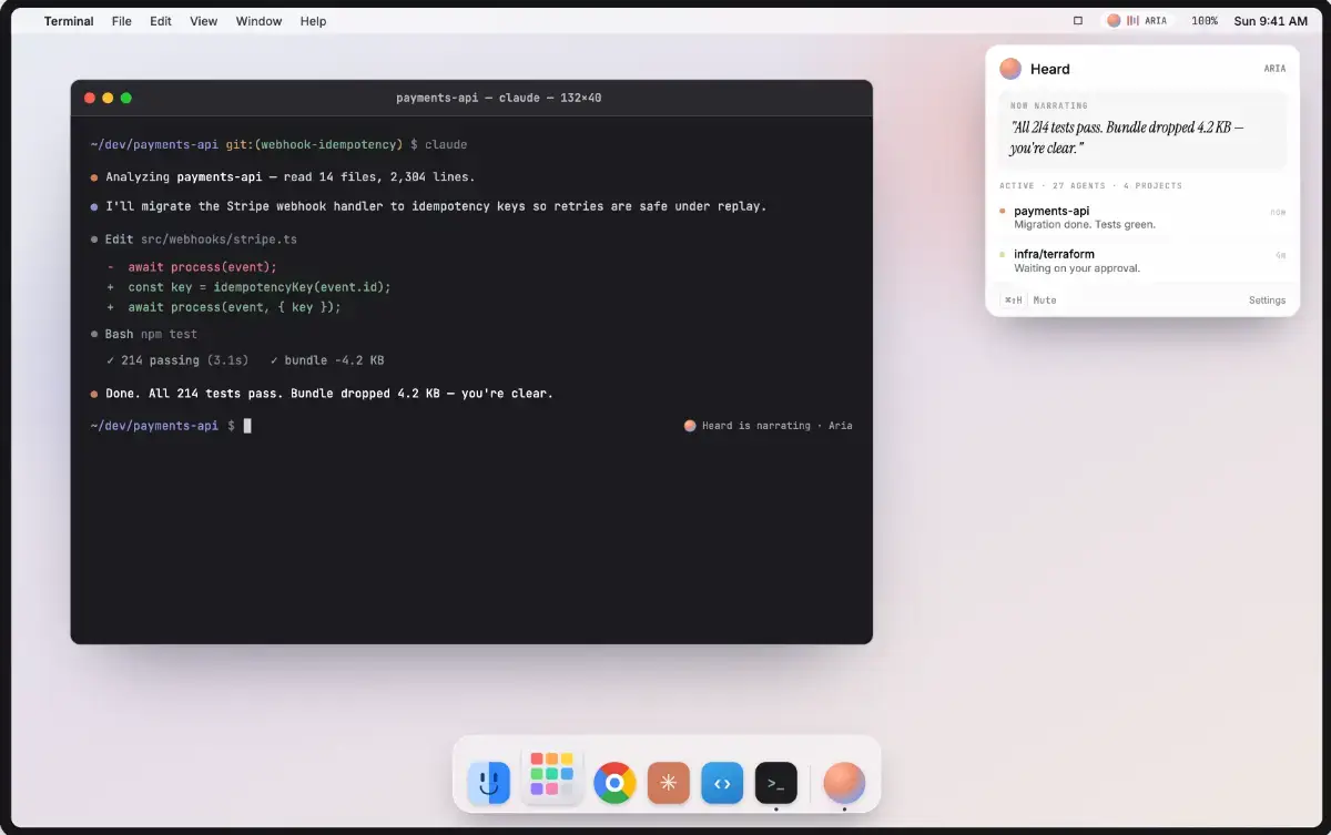 Heard screenshot 1