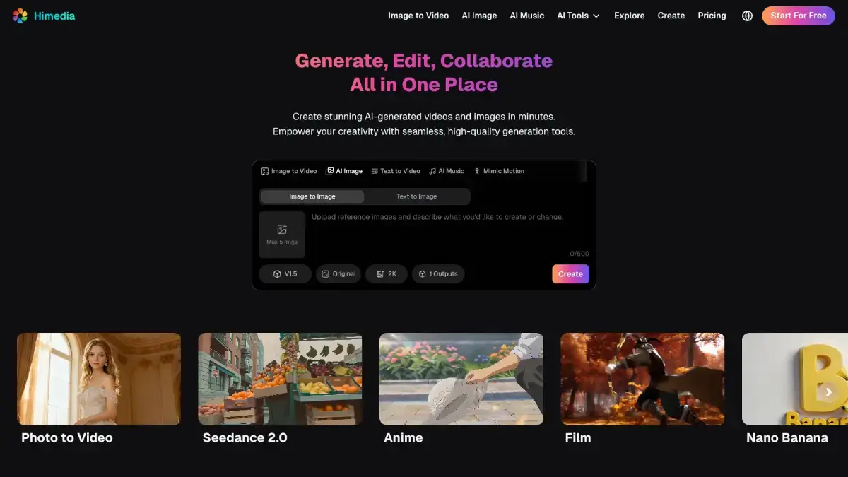 Himedia AI screenshot 1