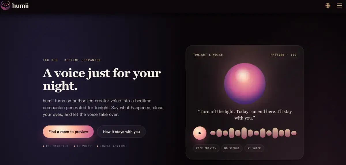 Humii App screenshot 2