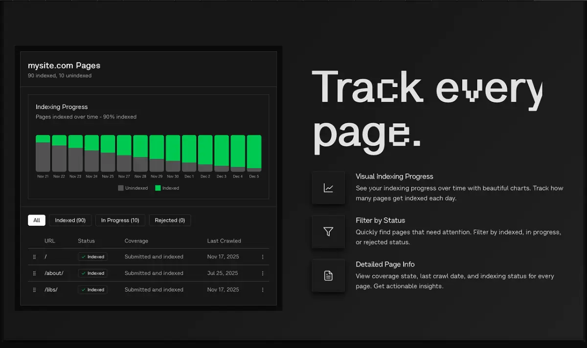 IndexMachine screenshot 3