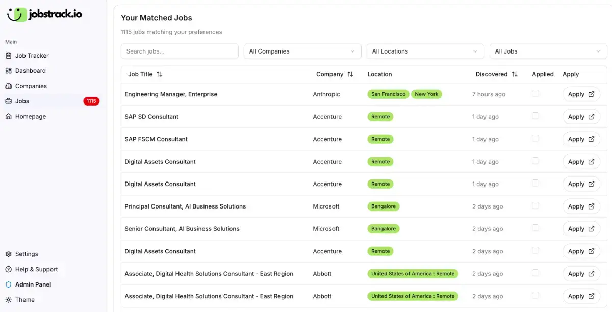 jobstrack.io screenshot 4