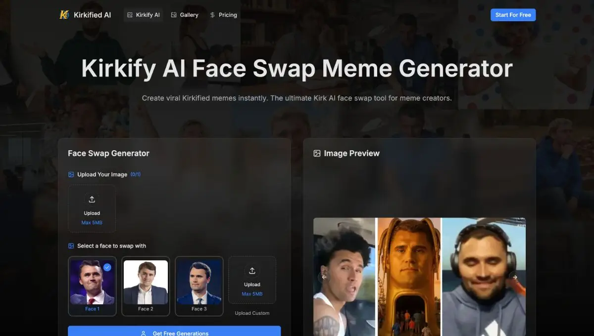 Kirkified screenshot 2