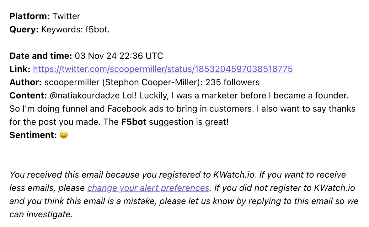 KWatch screenshot 2
