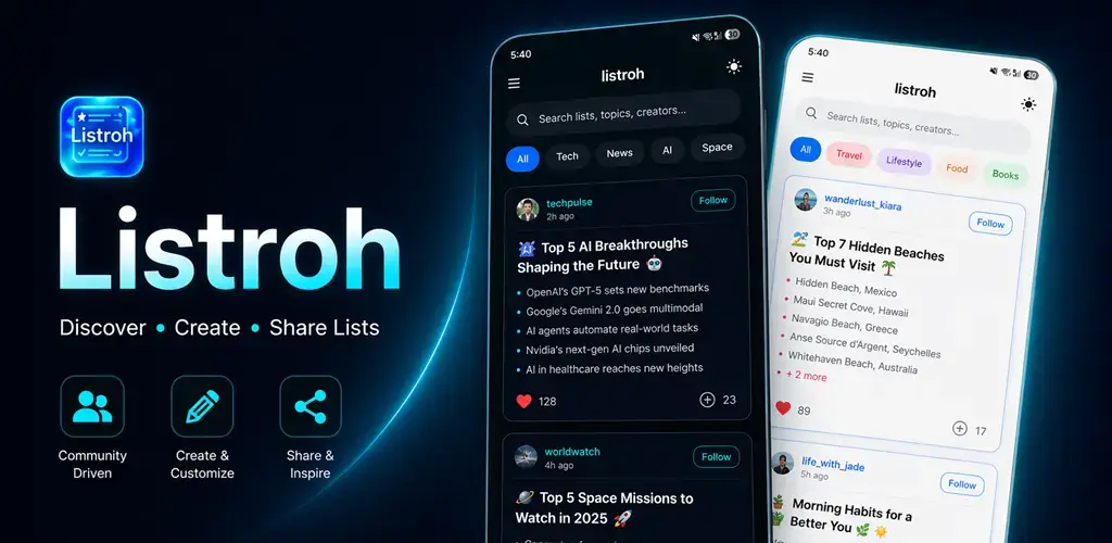 Listroh screenshot 1