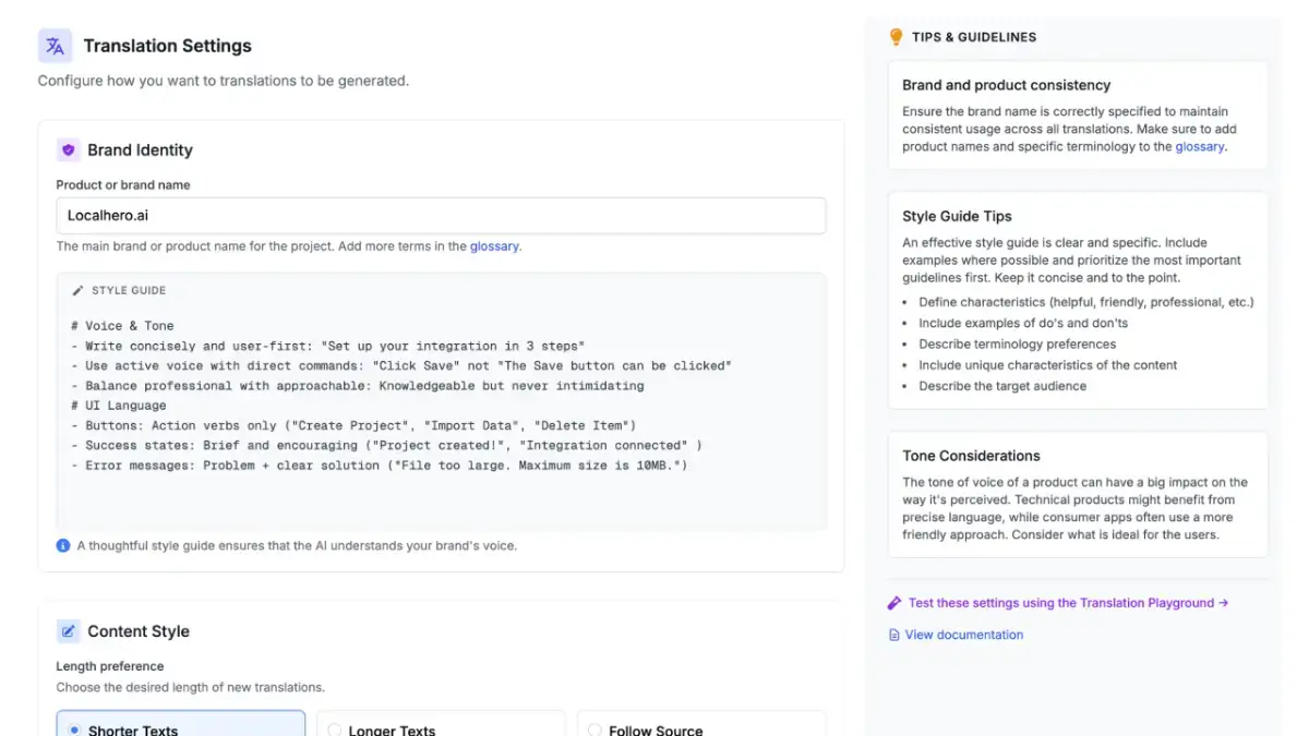 Localhero.ai screenshot 3