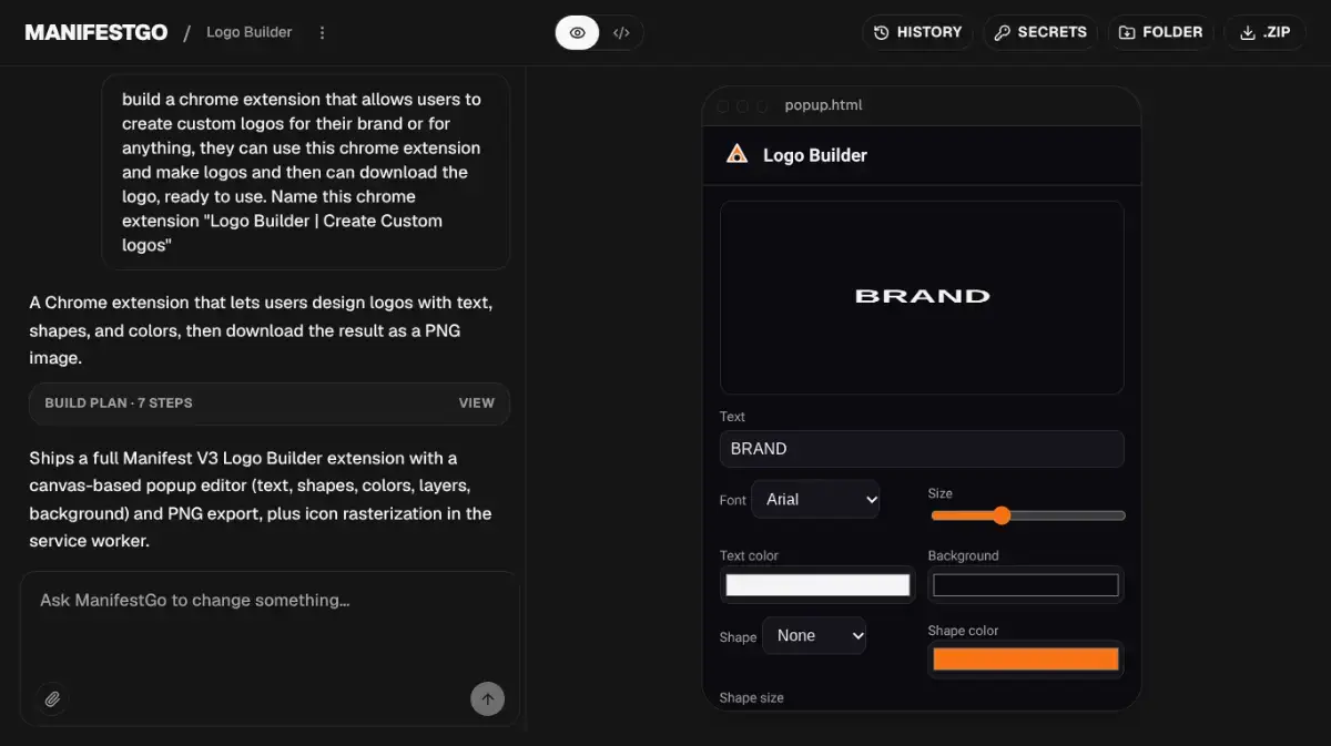 ManifestGo screenshot 2