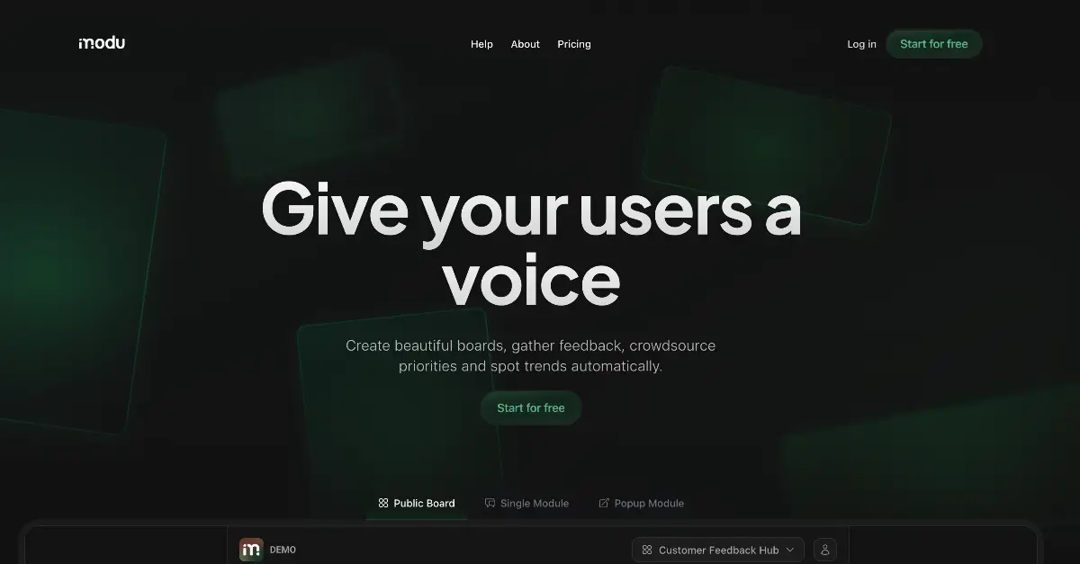Modu screenshot 1