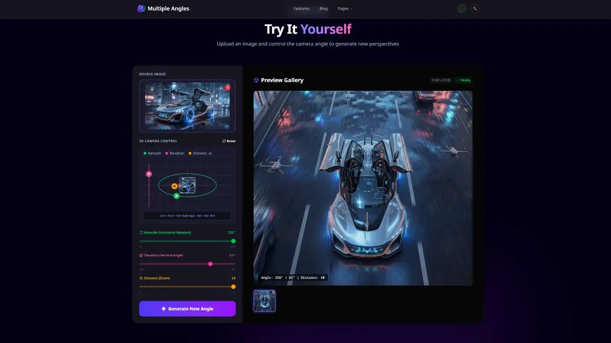 Multiple Angles Image screenshot 2