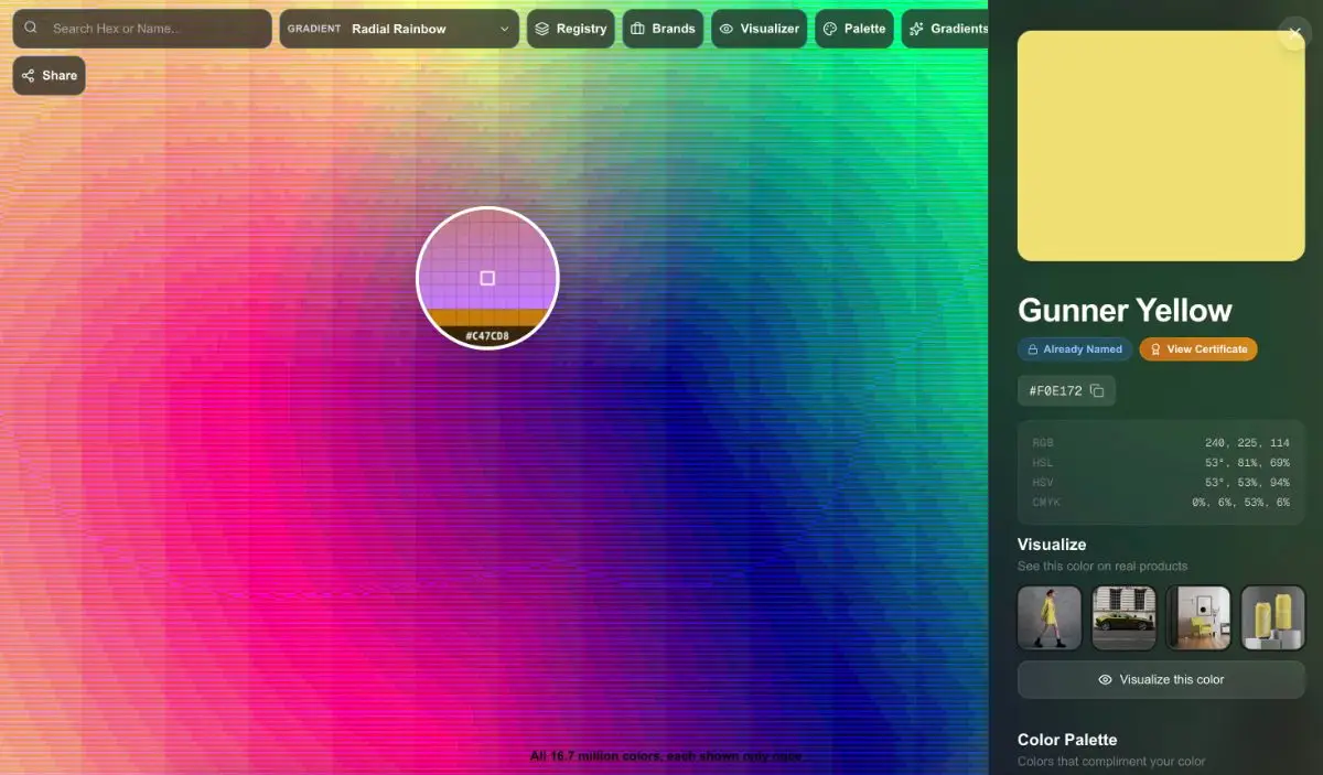 OpenColors screenshot 1