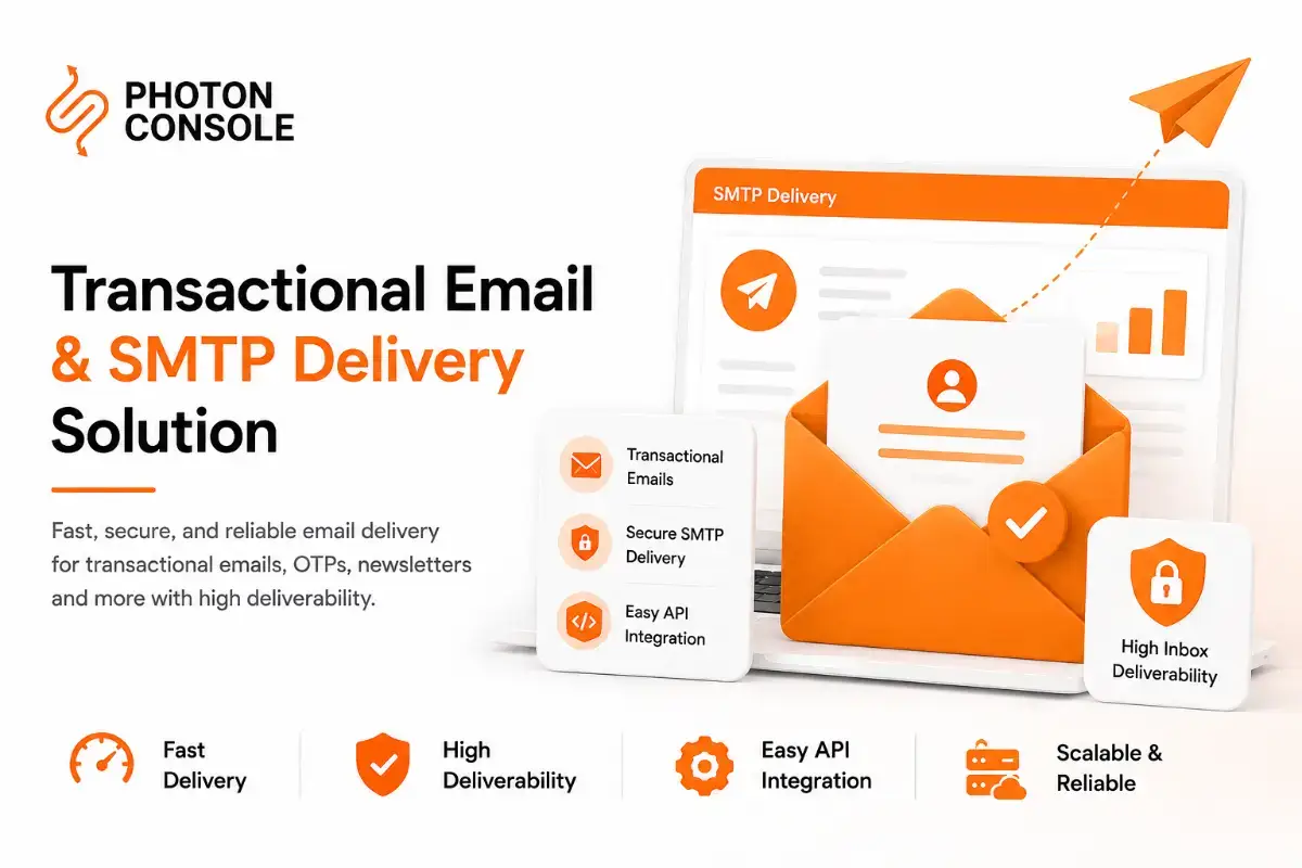 Photon Console Fast and Secure Email Delivery screenshot 1