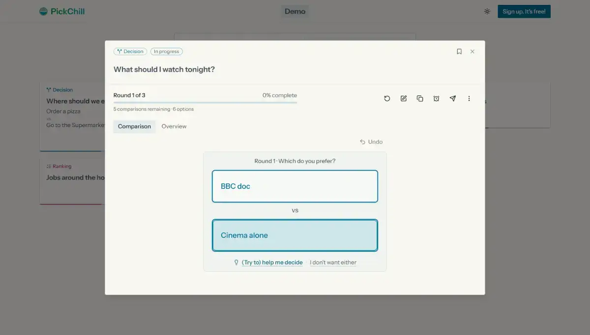 PickChill screenshot 3