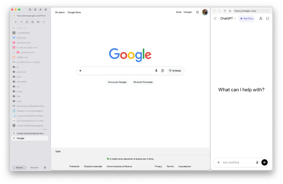 Pola Browser screenshot 2