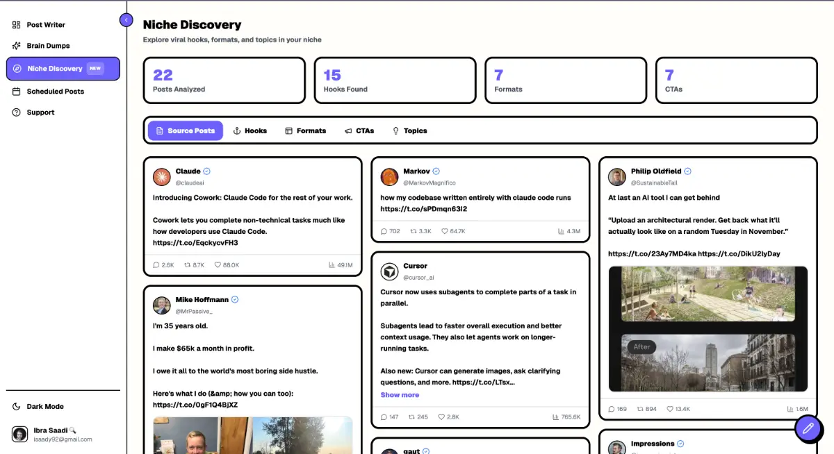 PostPulse screenshot 3