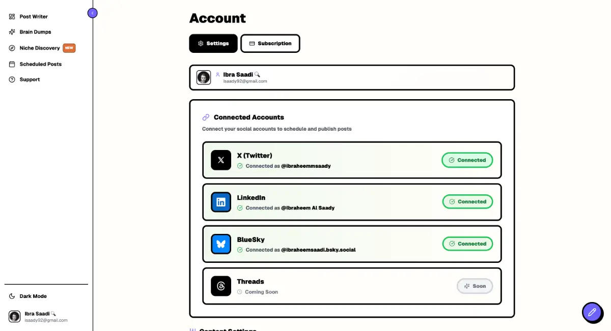 PostPulse screenshot 4