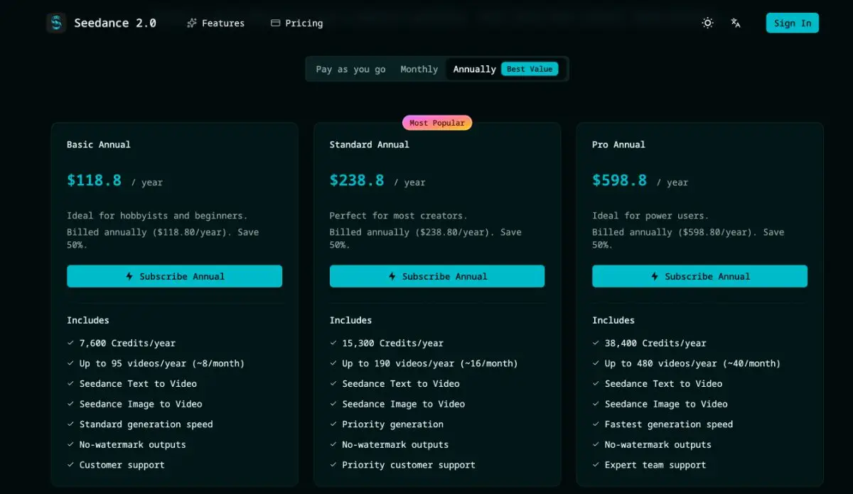 Seedancy 2 screenshot 2
