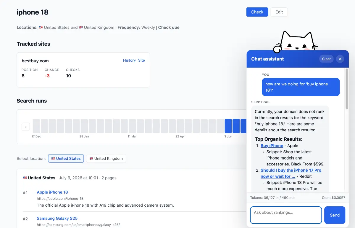 SerpTrail screenshot 3