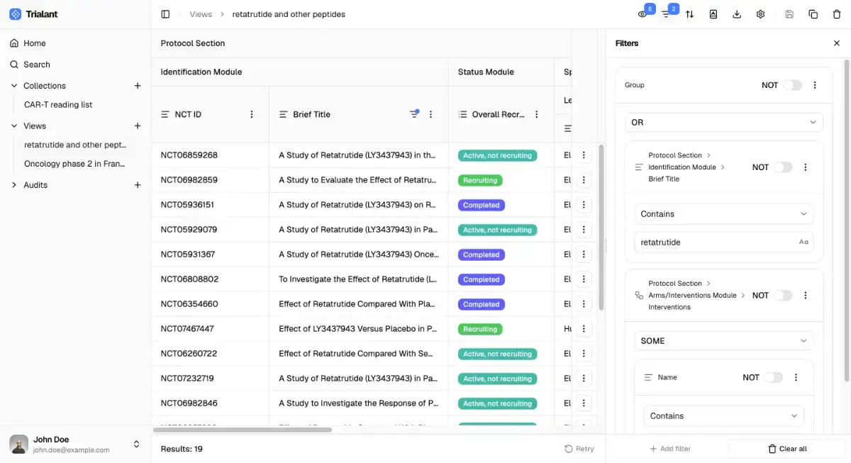 Trialant screenshot 2