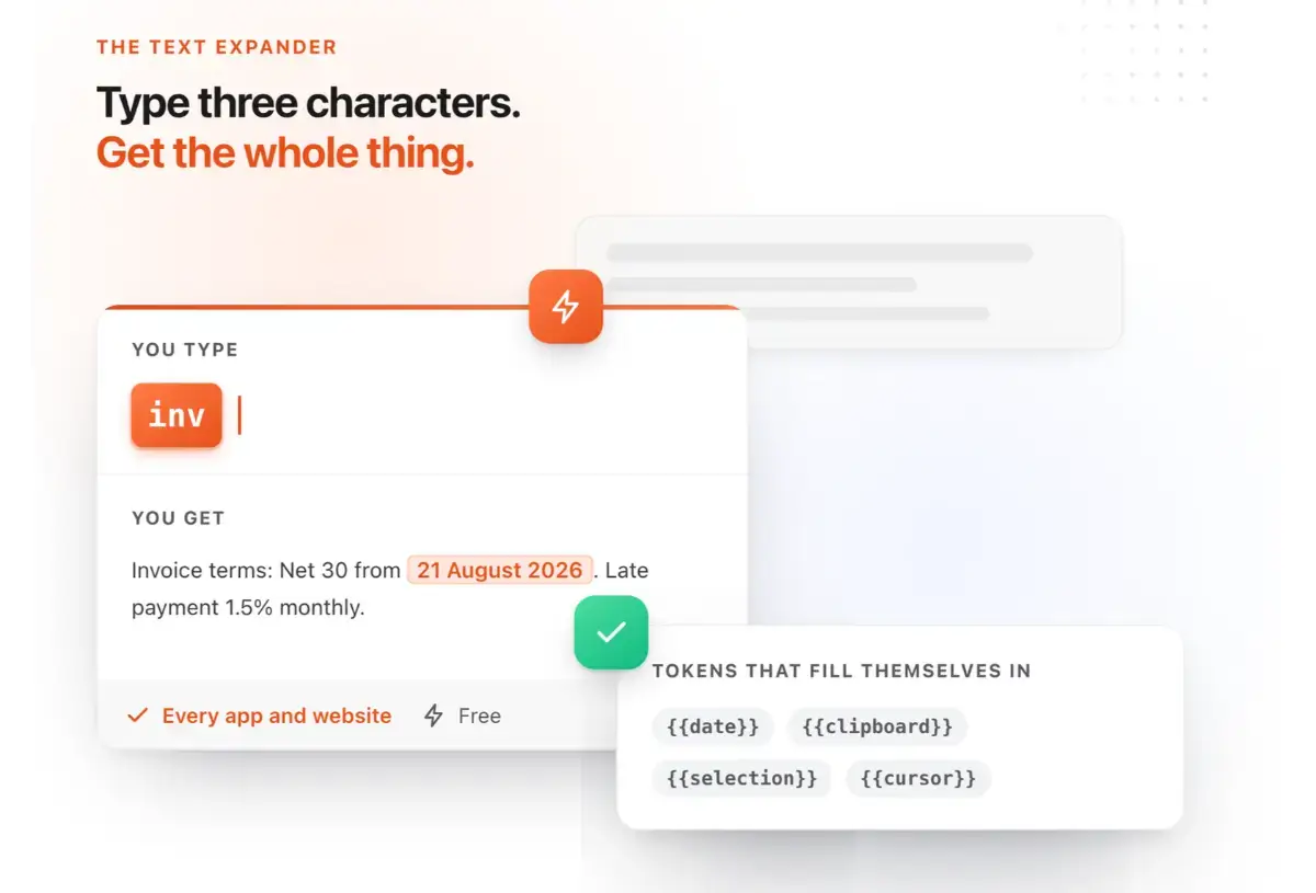 TypeFire screenshot 2