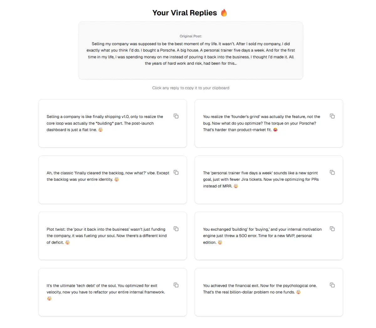 ViralReplies screenshot 2