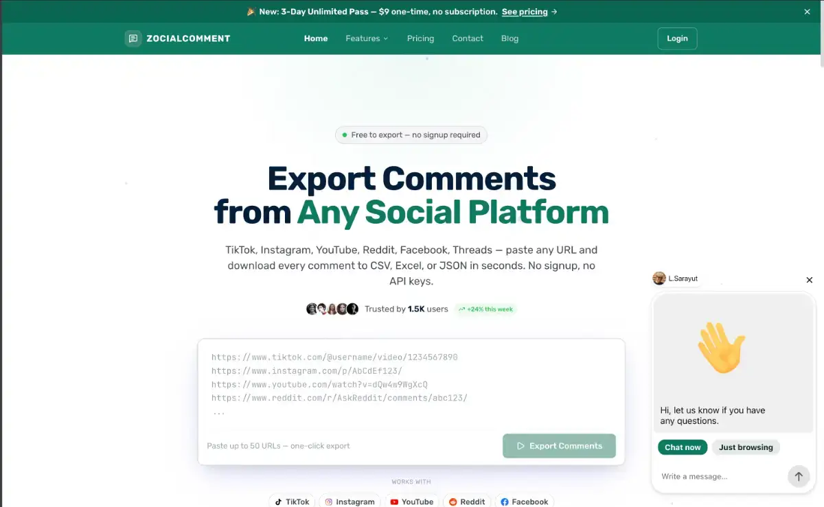ZocialComment product image