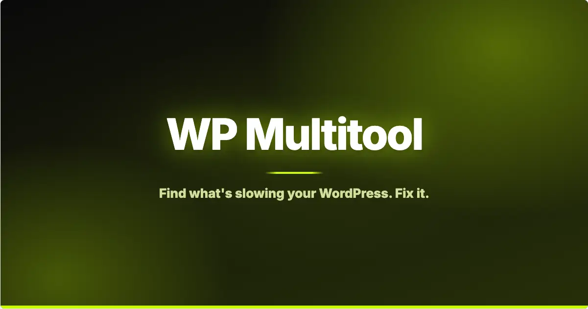 WP Multitool screenshot 2