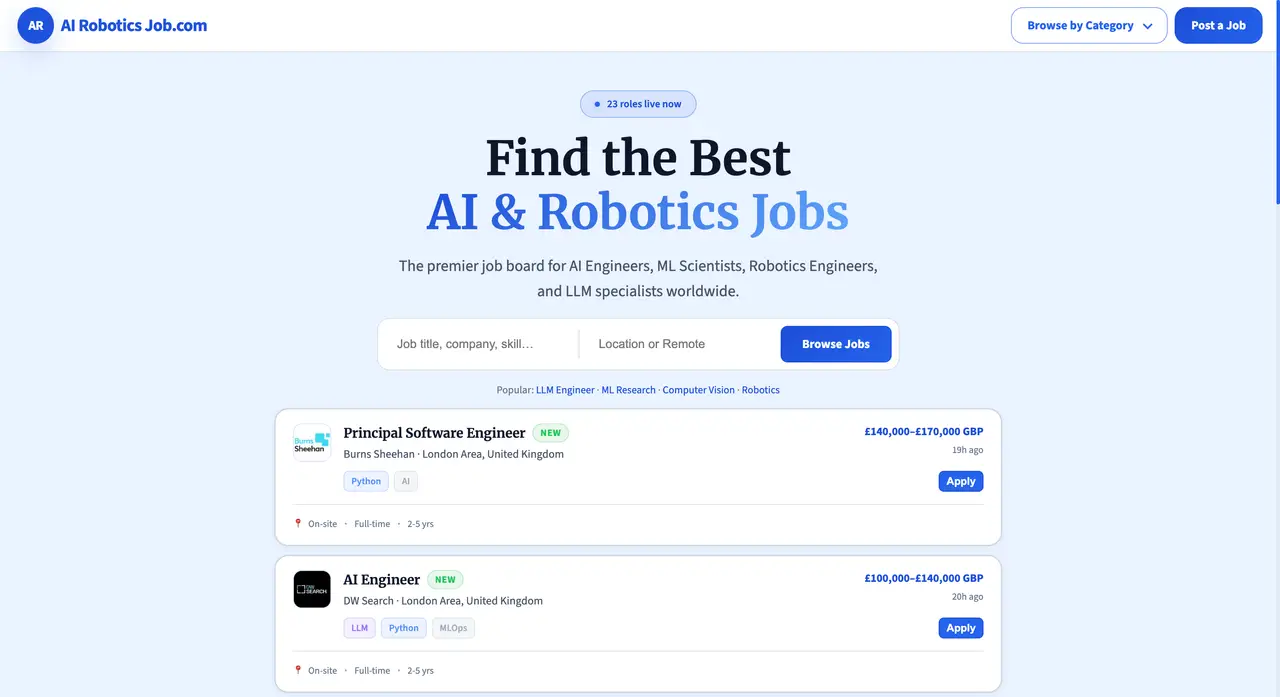 AIRobotics Job screenshot 3