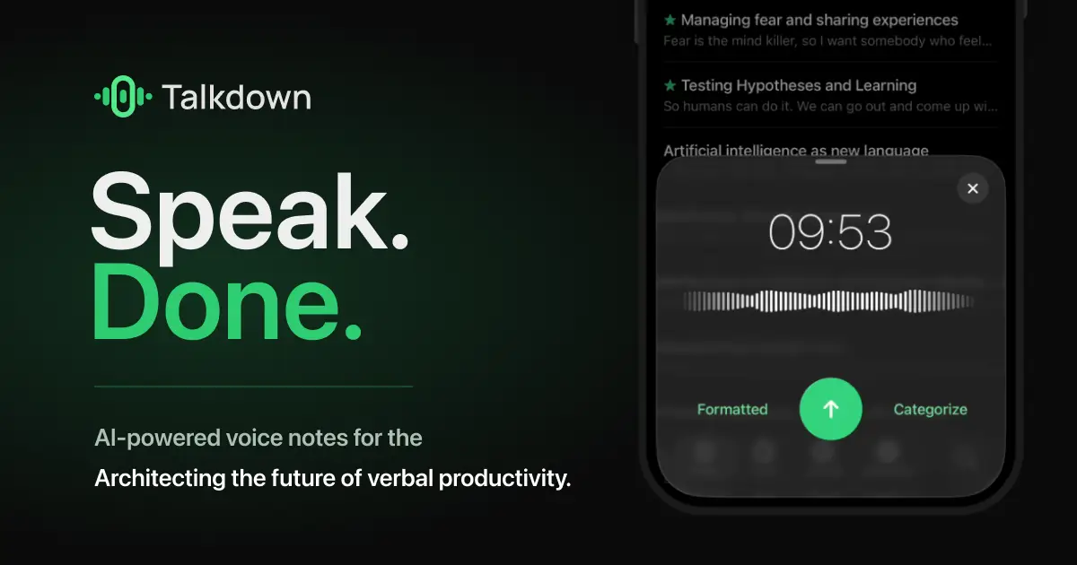 Talkdown product image